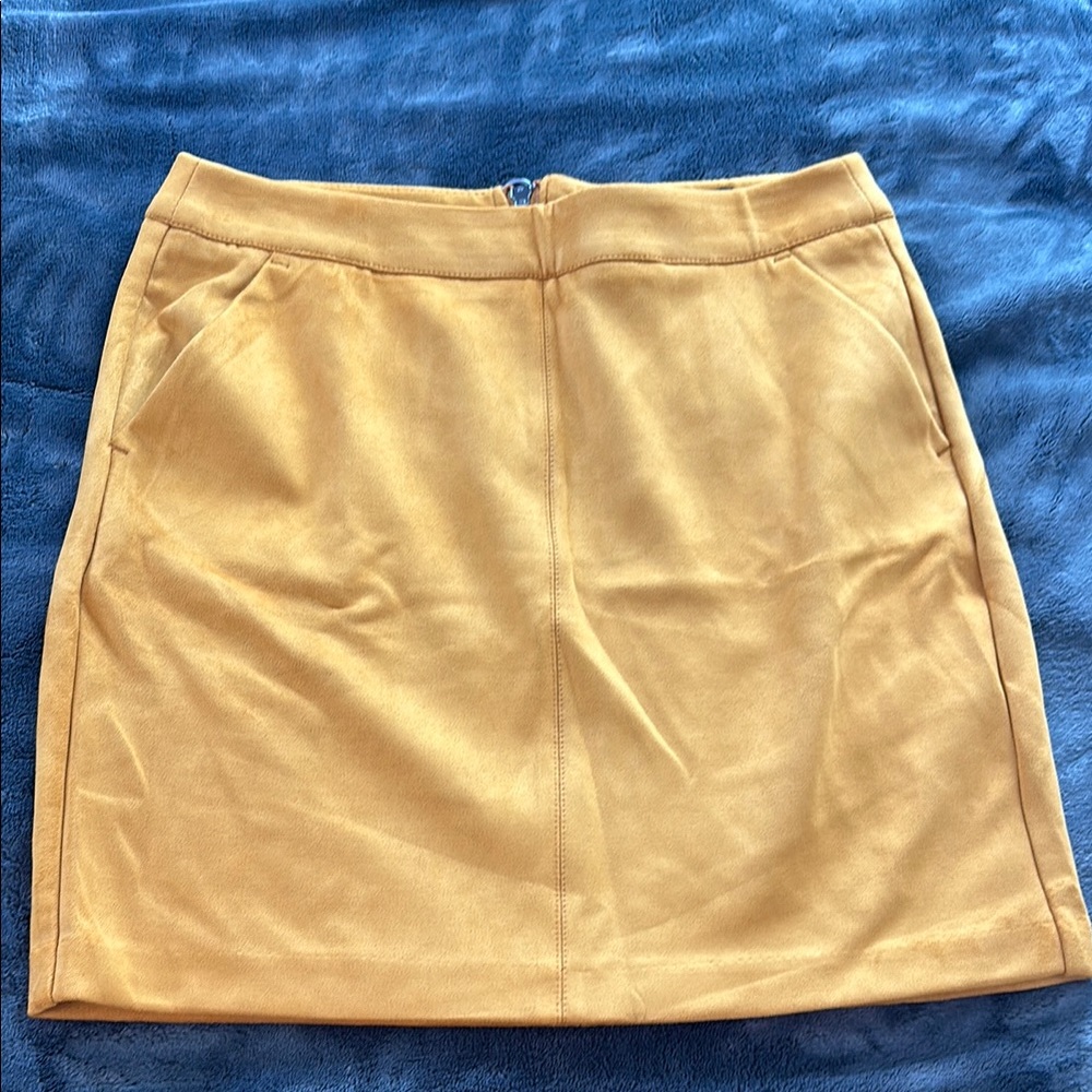 Vero Moda Tan Mini Pencil Skirt Casual